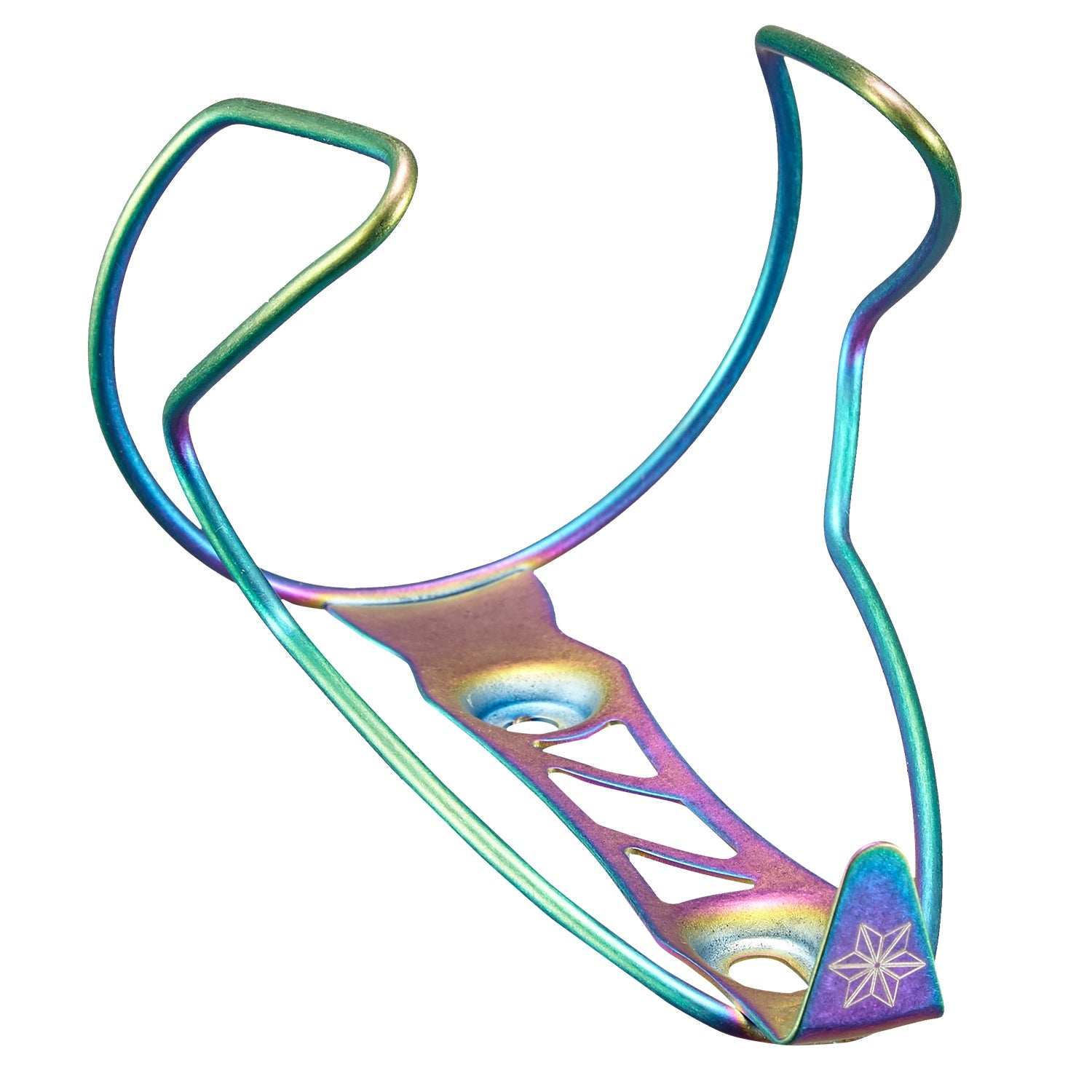 Supacaz TiFly Titanium Bottle Cage - Oil Slick - D Byk Store