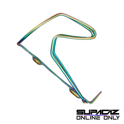 Supacaz TiFly Titanium Bottle Cage - Oil Slick - D Byk Store