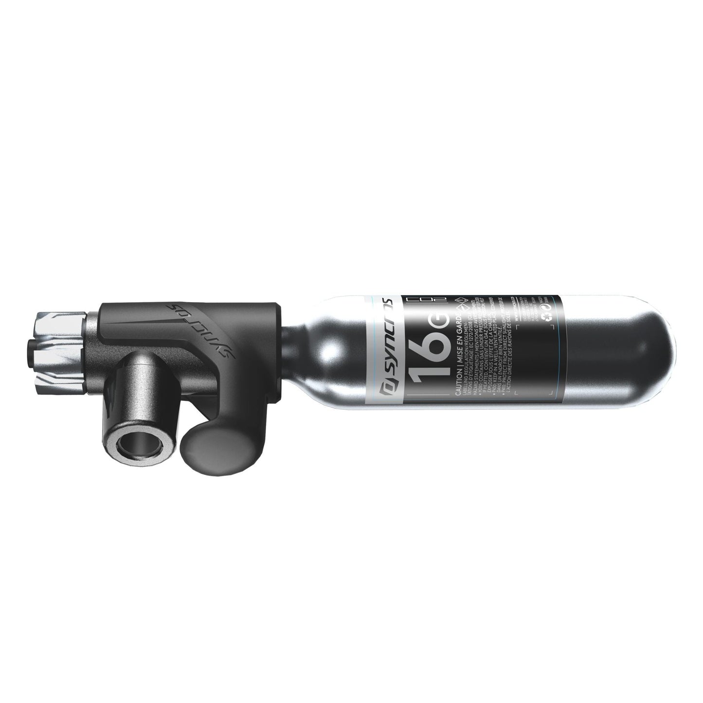 Syncros Boundary CO2+ 16g Cartridge - Black - D Byk Store