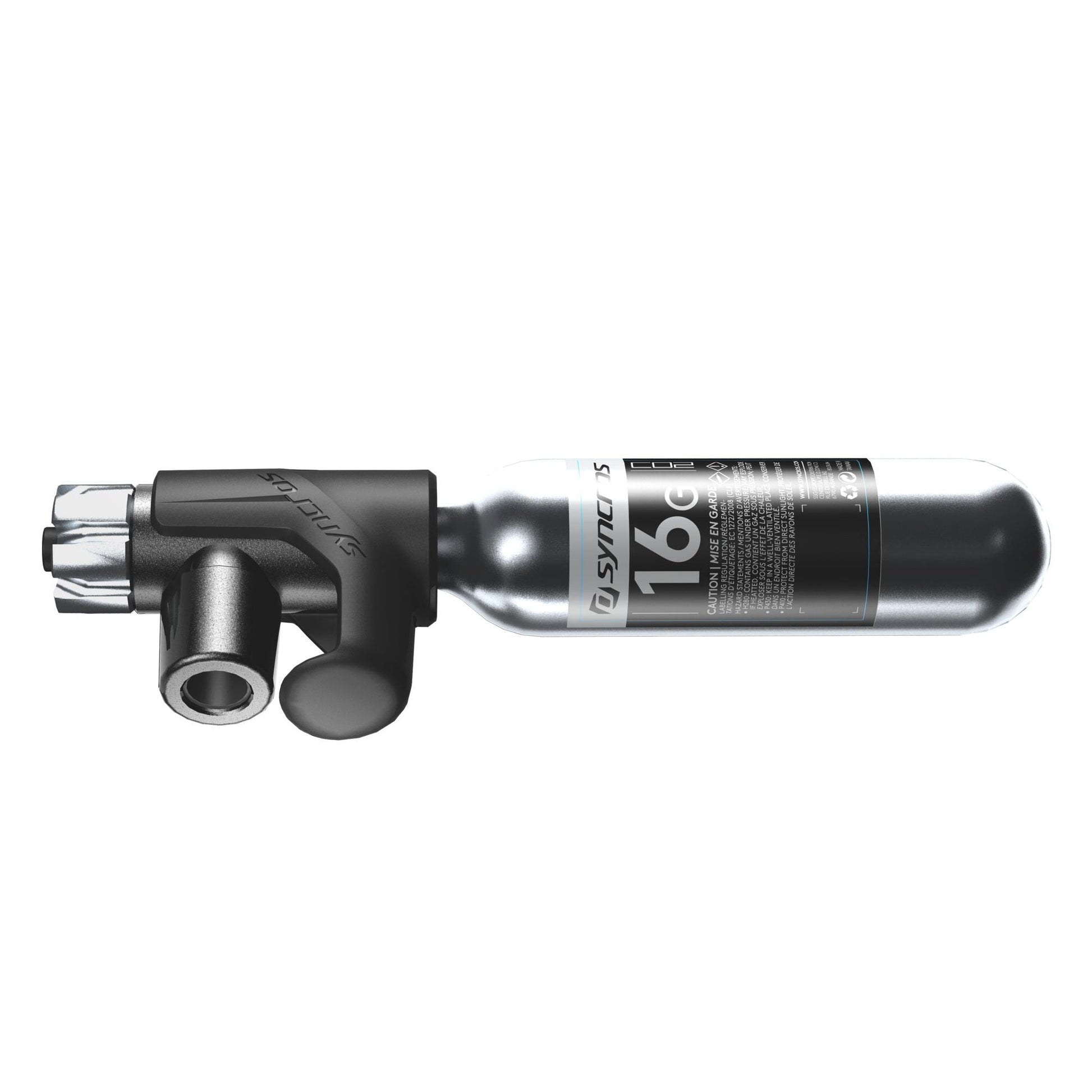 Syncros Boundary CO2+ 16g Cartridge - Black - D Byk Store