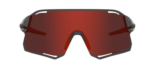 Tifosi Rail Race Sunglasses - Satin Vapor / Clarion Red + Clear - D Byk Store