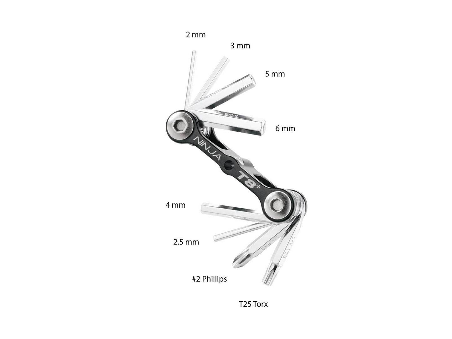 Topeak Ninjamaster + Toolbox T - 8 - D Byk Store