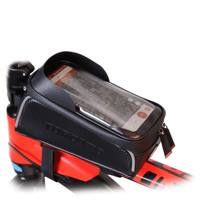 Toronto Top - tube Frame Bag - Black - D Byk Store