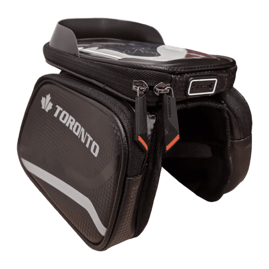 Toronto Triple Storage Frame Bag - Black - D Byk Store