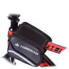 Toronto Triple Storage Frame Bag - Black - D Byk Store