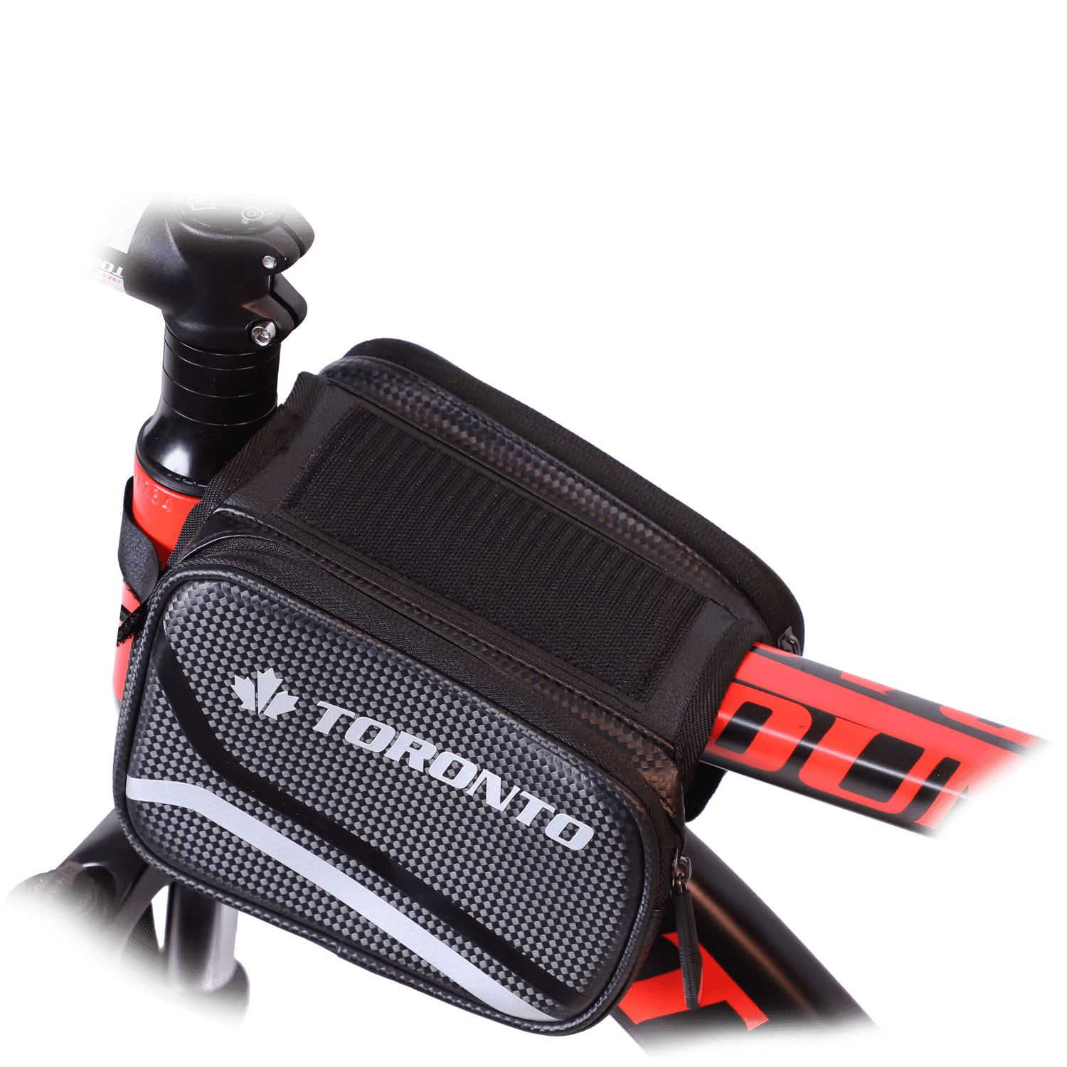 Toronto Triple Storage Frame Bag - Black - D Byk Store