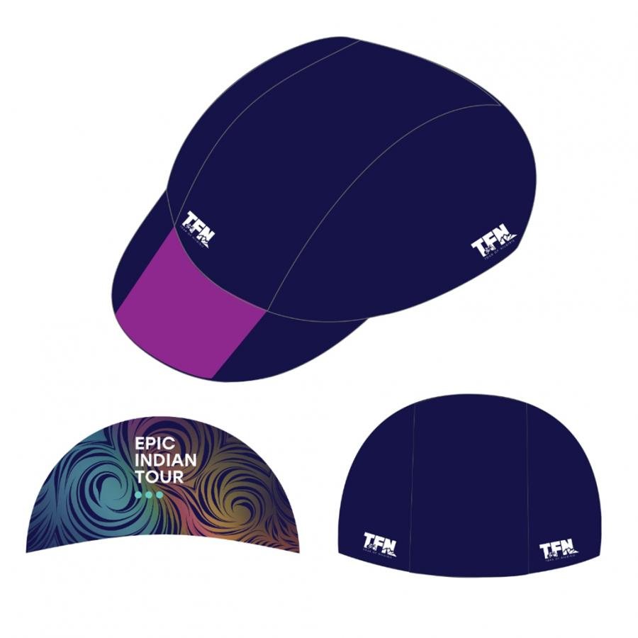 Tour of Nilgiris Ltd Edition Cycling Cap-Blue - D Byk Store