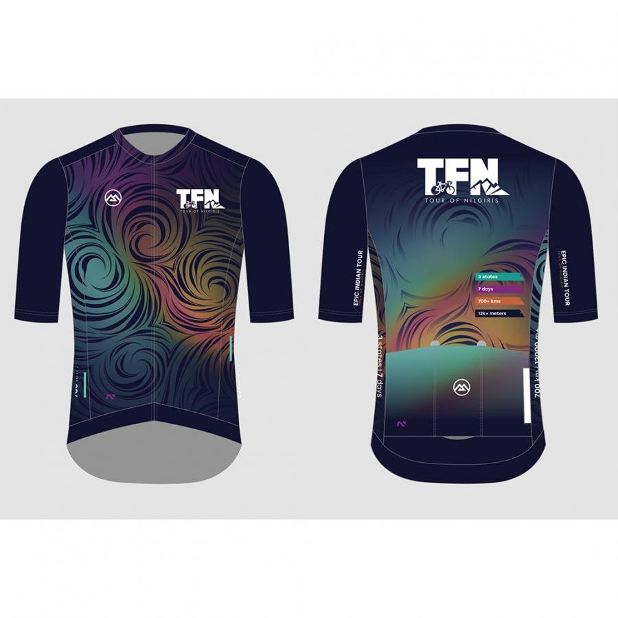 Tour of Nilgiris Ltd Edition Jersey-Floral Altitude - D Byk Store