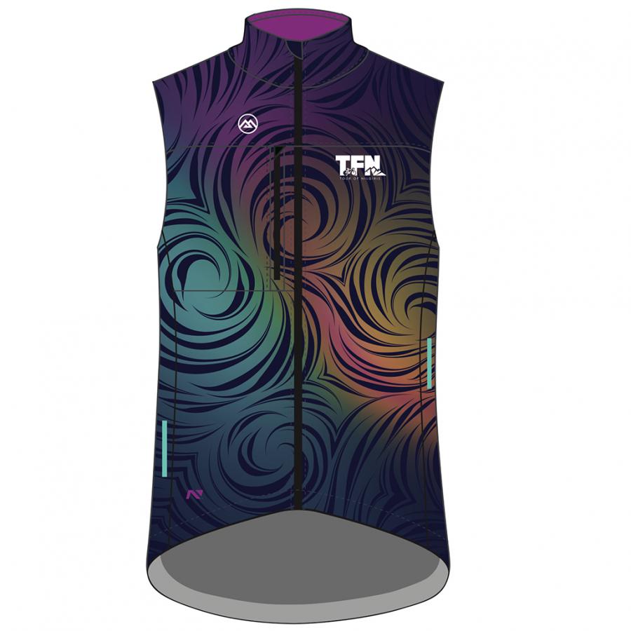 Tour of Nilgiris Ltd Edition Wind Vest-Floral Altitude - D Byk Store