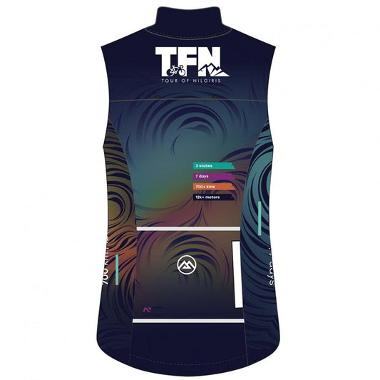 Tour of Nilgiris Ltd Edition Wind Vest-Floral Altitude - D Byk Store