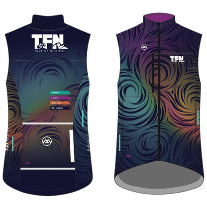 Tour of Nilgiris Ltd Edition Wind Vest-Floral Altitude - D Byk Store