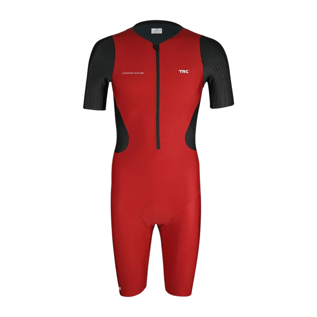 TRC Rapid Race Mens Trisuit (Short Sleeve) - Fire - D Byk Store