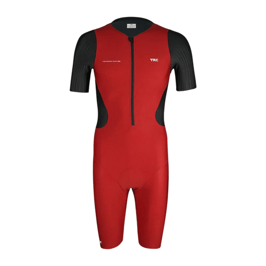 TRC Rapid Race Mens Trisuit (Short Sleeve) - Fire - D Byk Store