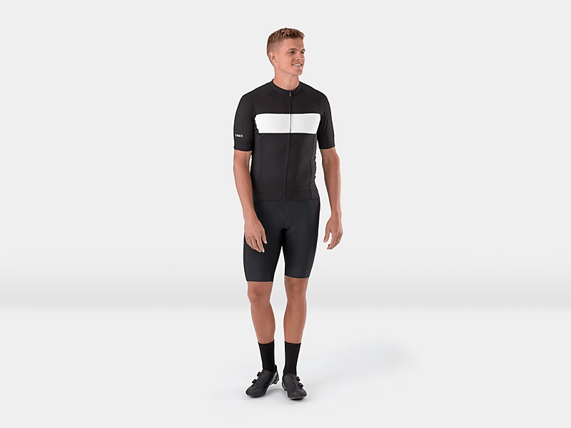 Trek Circuit Cycling Jersey - Black/White - D Byk Store