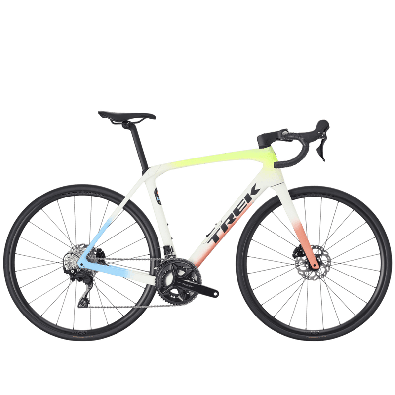 Trek Domane SL 5 Gen 4 - Era White/Glowstick/Coral Fade - D Byk Store