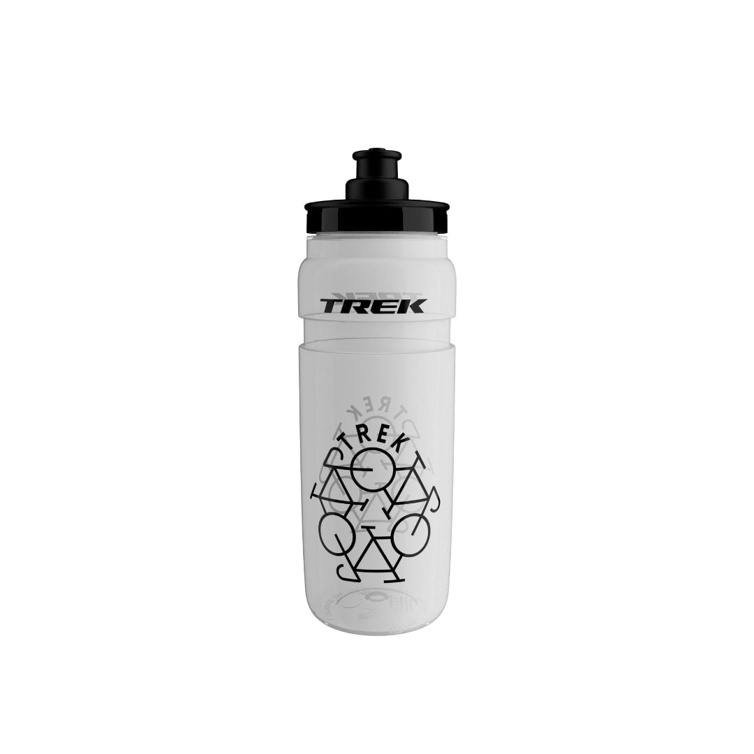 Trek Flag Water Bottle - Clear/Black - D Byk Store