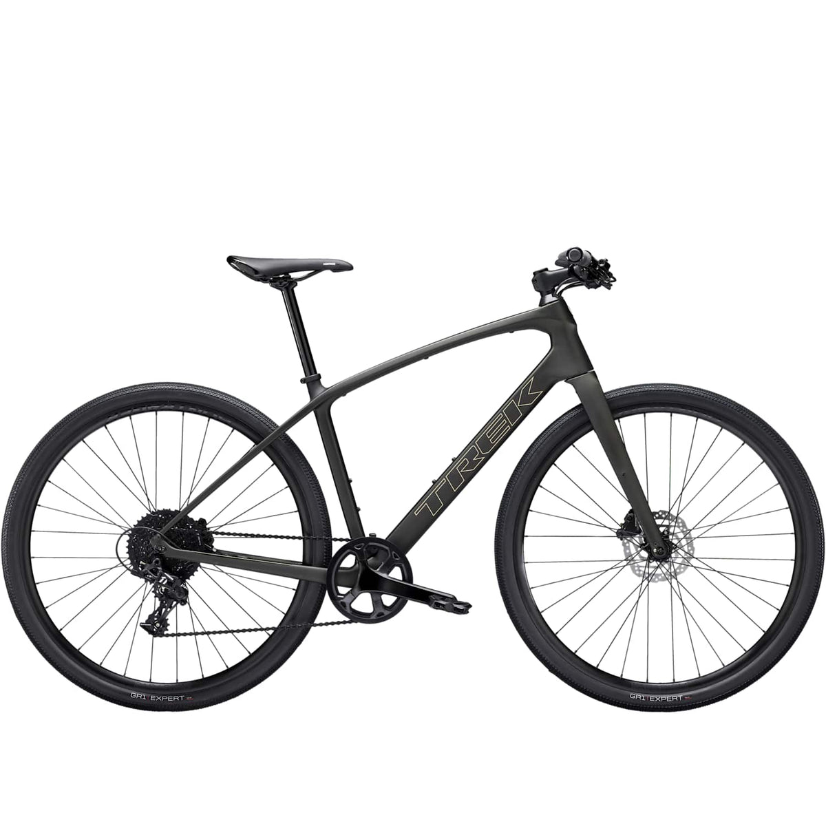 Trek FX Sport SL 5 2026 - Matte Black Olive/Deep Smoke - D Byk Store