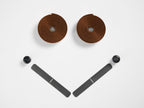 Trek Gel Cork Handlebar Tape Set - Brown - D Byk Store
