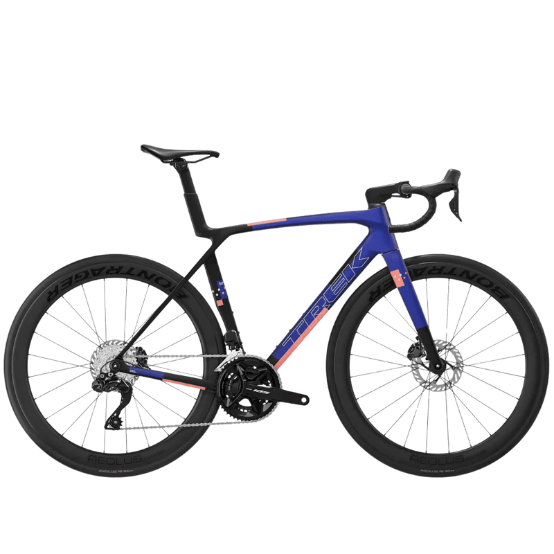 Trek Madone SL 6 Gen 8 - Matte Cobalt Blue/Trek Black/Living Coral - D Byk Store