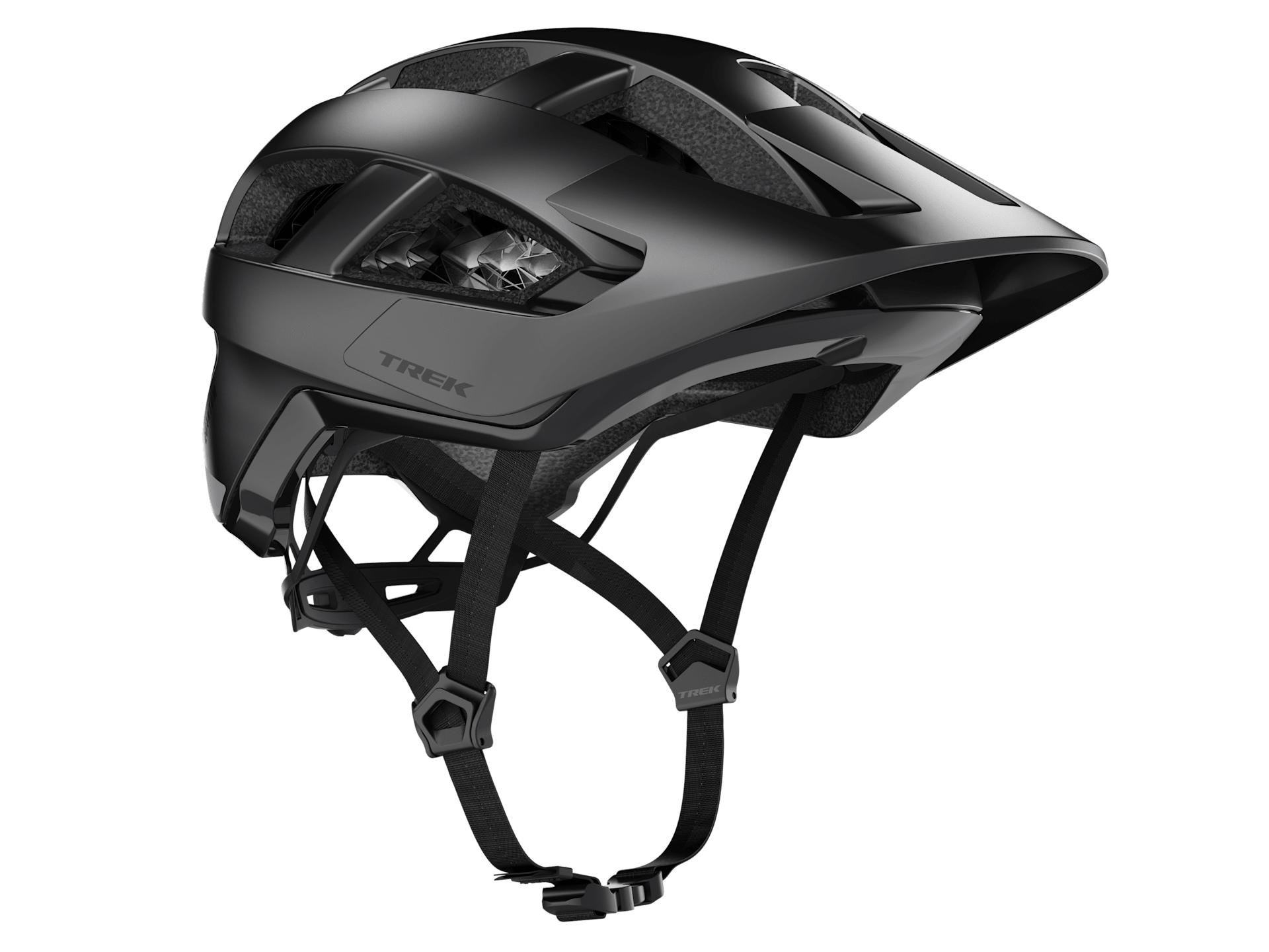 Trek Quantum WaveCel Mountain Bike Helmet - Black - D Byk Store