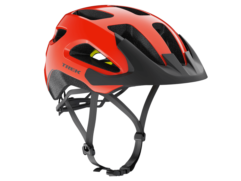 Trek Solstice Mips Bike Helmet - Radioactive Red - D Byk Store