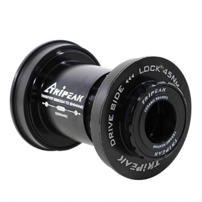Tripeak BB65 Pressfit Bottom Bracket Ceramic Shimano (63mm Look)-Black - D Byk Store