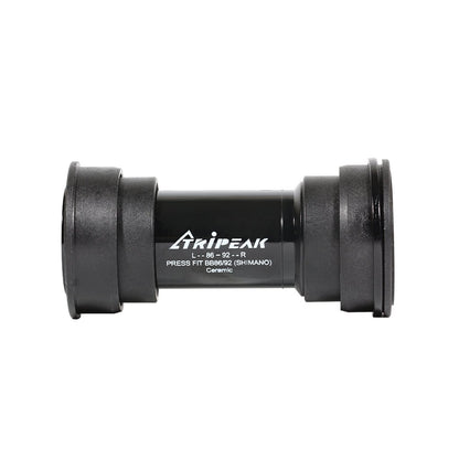 Tripeak BB86 Pressfit Bottom Bracket - Ceramic - Shimano (86 - 92mm) - Black - D Byk Store