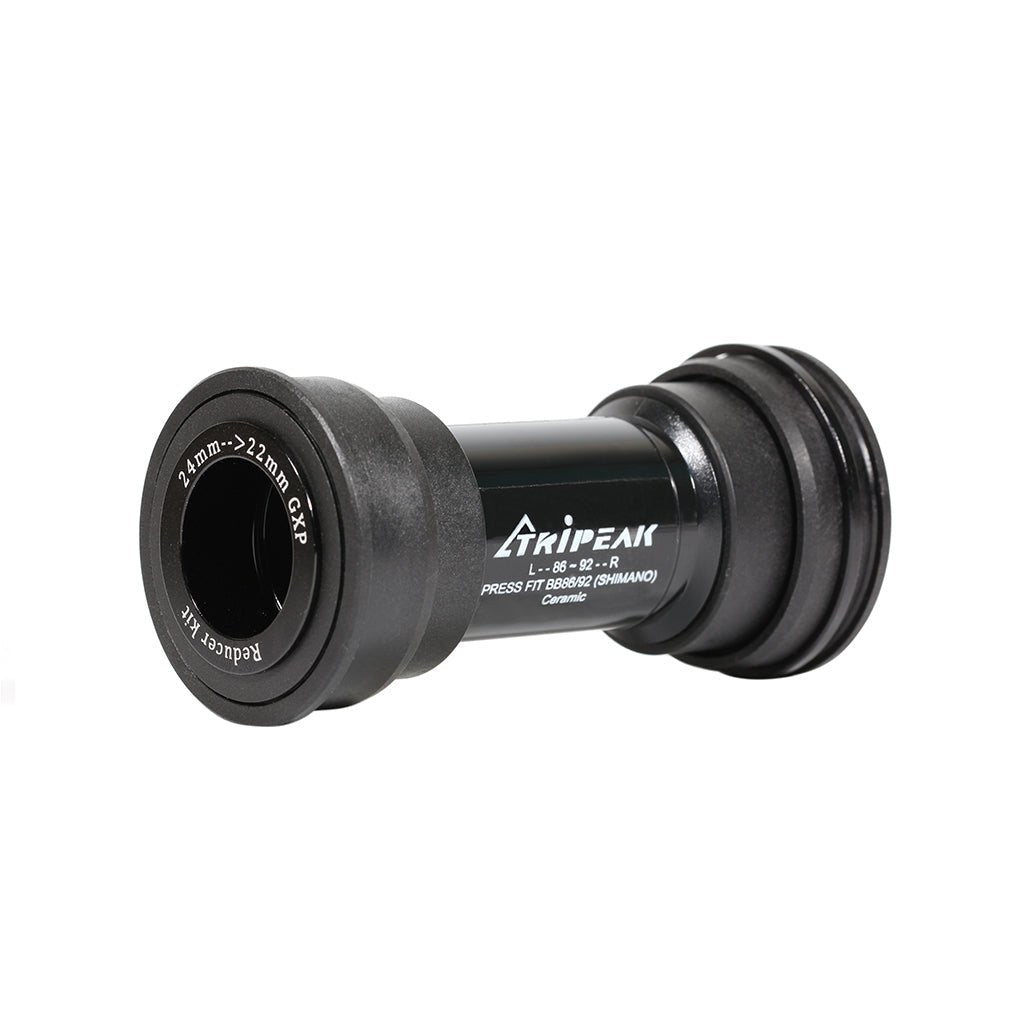 Tripeak BB86 Pressfit Bottom Bracket - Ceramic - Shimano (86 - 92mm) - Black - D Byk Store