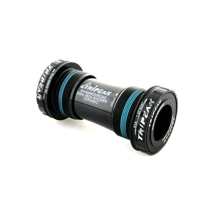 Tripeak Bottom Bracket Shimano HT Compatible, Cermaic Bearing, BSA 1.37", Road, Colour Black - D Byk Store
