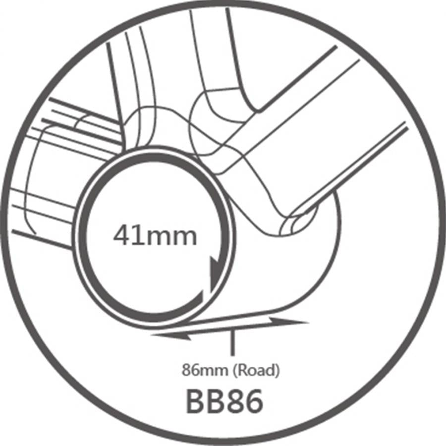 Tripeak Jetstream Pro BB86 Bottom Bracket Ceramic Shimano (Road-86mm) - D Byk Store