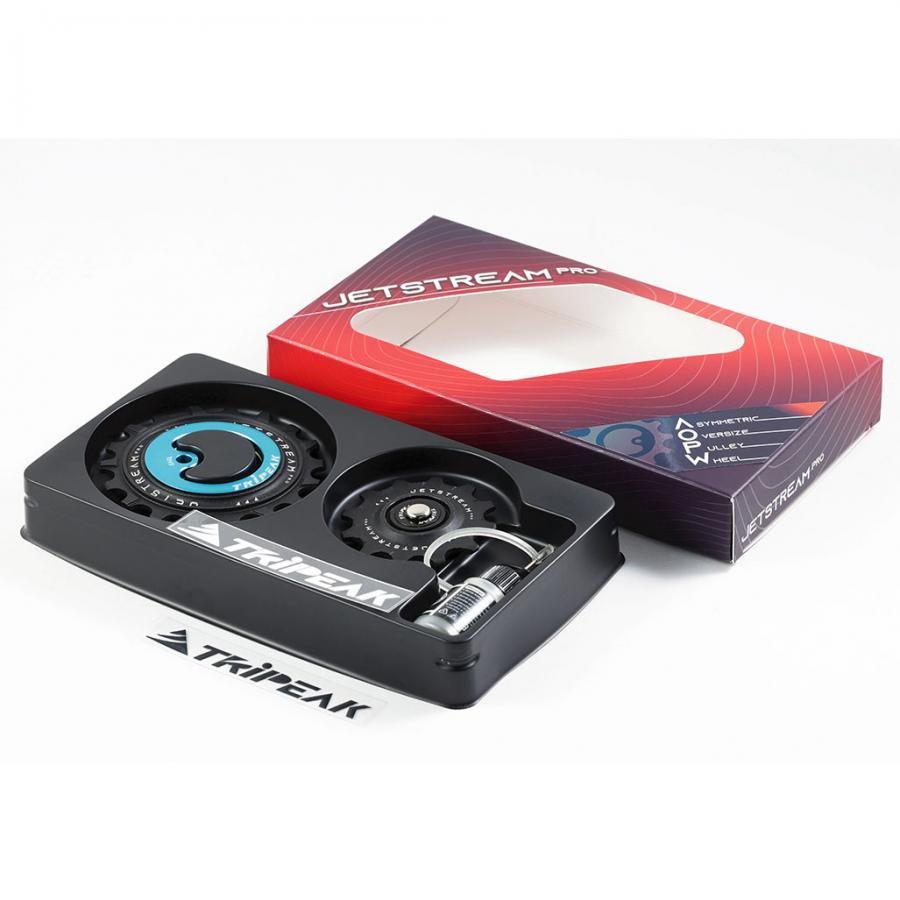 Tripeak Oversize Pulley Kit 11/18T Ceramic Bearing (Shimano GRX 2X)-Red - D Byk Store
