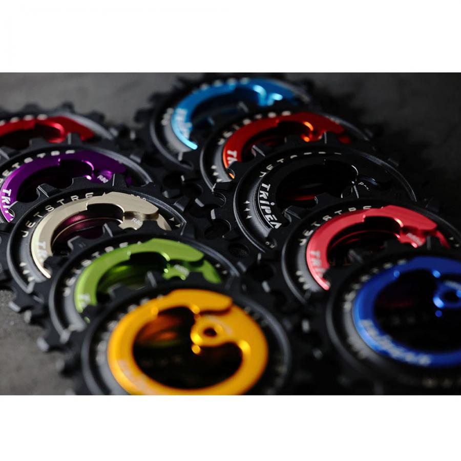 Tripeak Oversize Pulley Kit 11/18T Ceramic Bearing (Shimano GRX 2X)-Red - D Byk Store