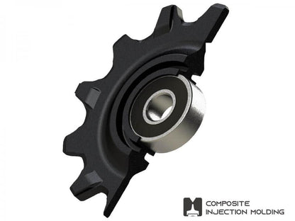 Tripeak Oversize Pulley Kit 12/18T Ceramic Bearing (Shimano Dura-Ace R91 11-Spd)-Gold - D Byk Store