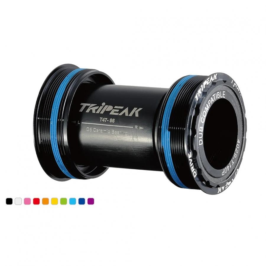 Tripeak T47 3-in-1 Bottom Bracket Ceramic-Shimano/SRAM/Rotor (86mm)-Black - D Byk Store