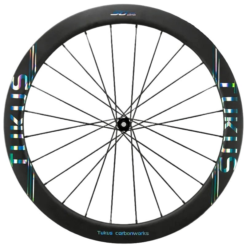 Tukuswheels VELO-C50 - Disc Brake - Shimano - Centerlock Thru-Axle - Silver - D Byk Store