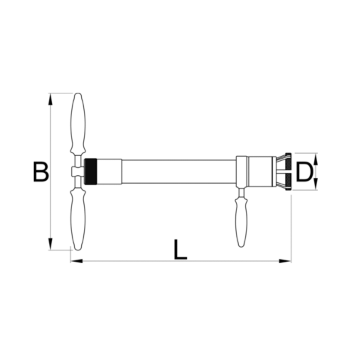 Unior 1614/4BI-US Crown Race Puller 1"-1.1/2" (US Version) - D Byk Store