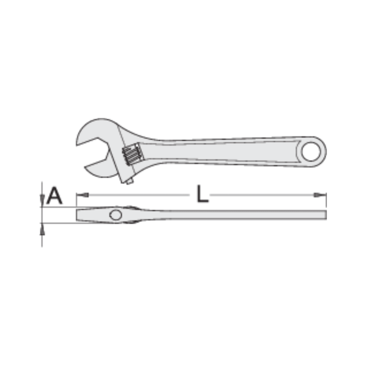 Unior 250/1 Adjustable Wrench 300mm - D Byk Store