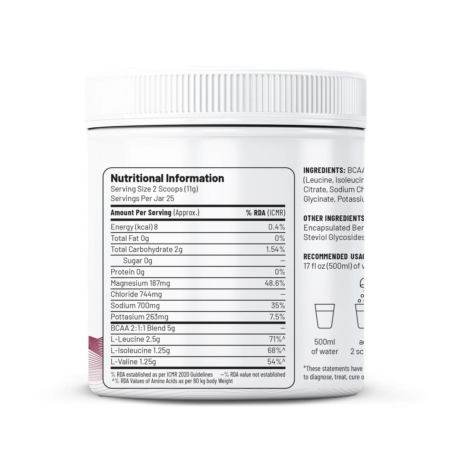 Unived BCAA + Hydration Mix - D Byk Store