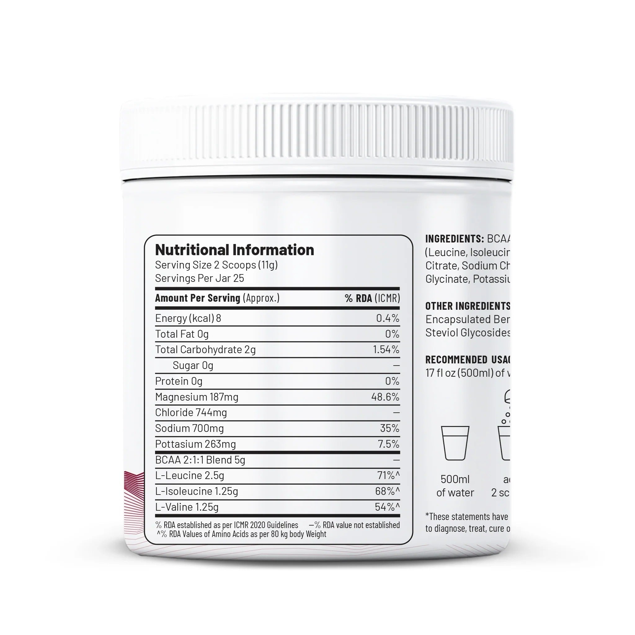 Unived BCAA + Hydration Mix - D Byk Store