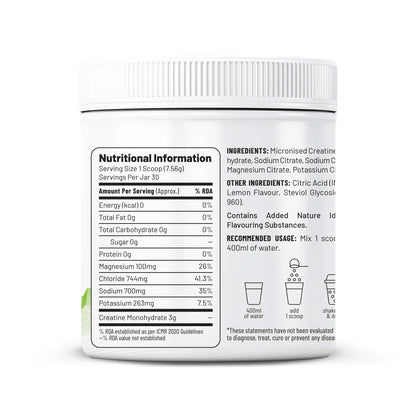 Unived Creatine + Hydration - Lemon Citrus - D Byk Store