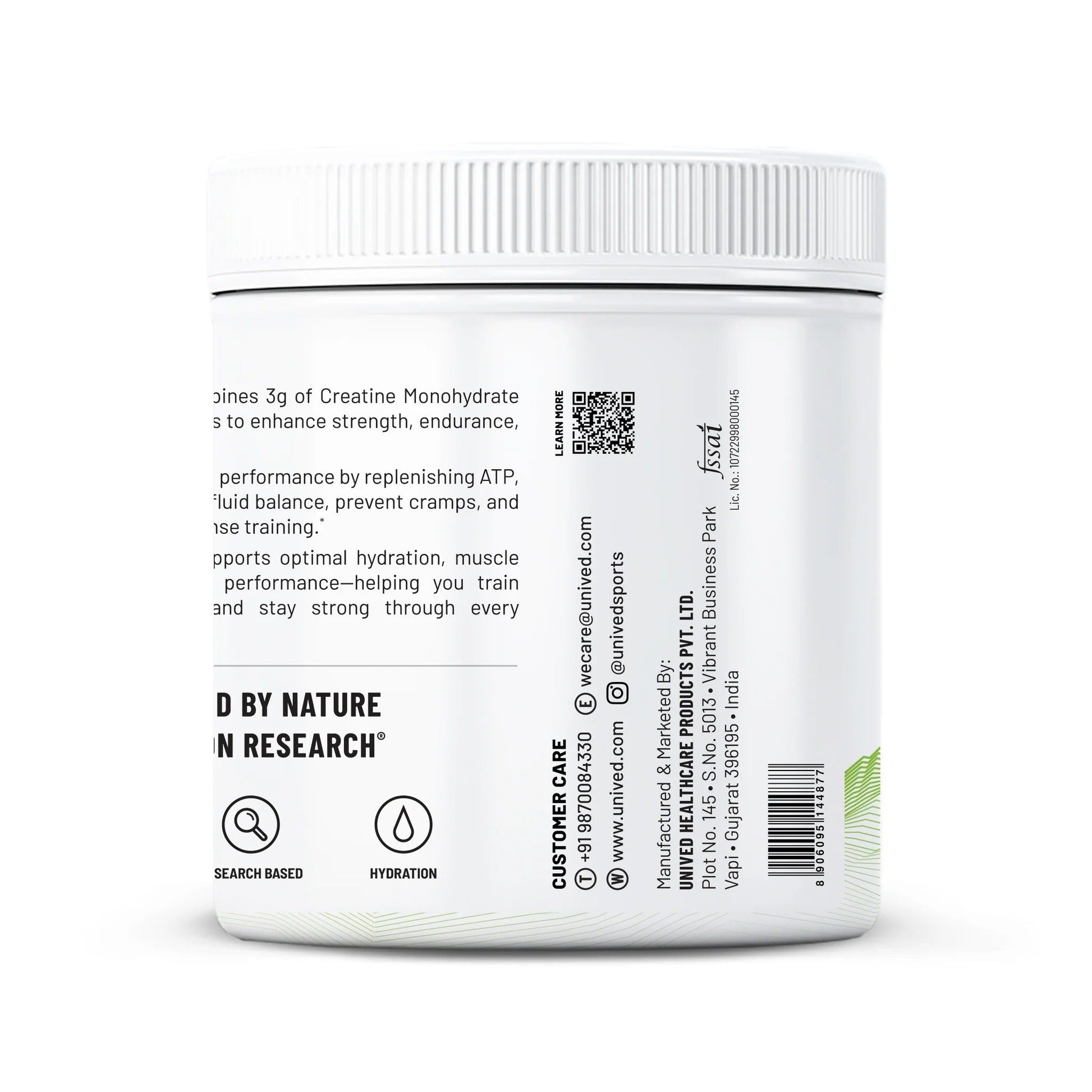 Unived Creatine + Hydration - Lemon Citrus - D Byk Store