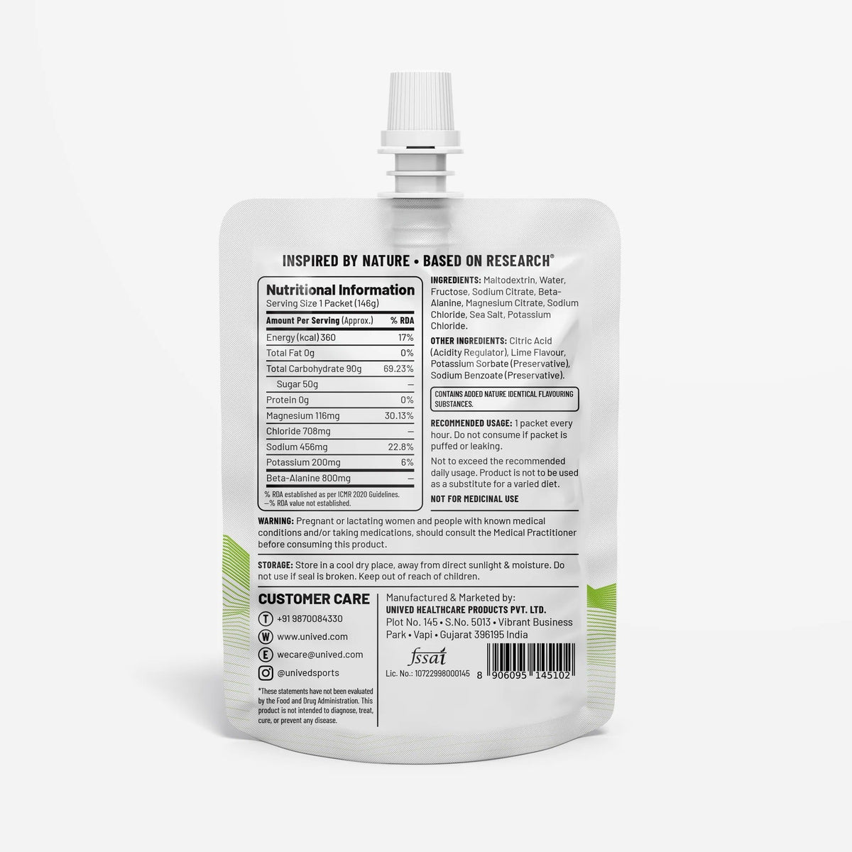 Unived Elite Gel 360 - D Byk Store