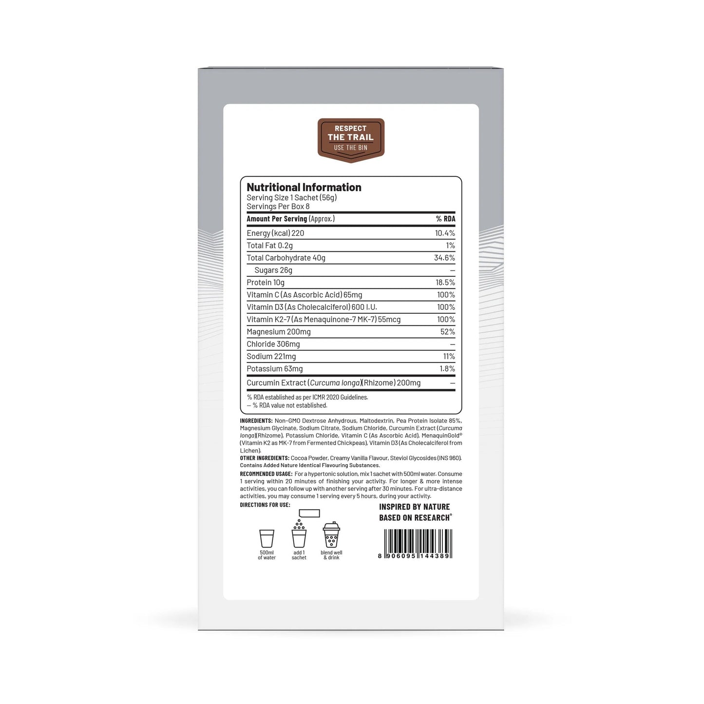 Unived Elite Recovery Mix 220 - D Byk Store