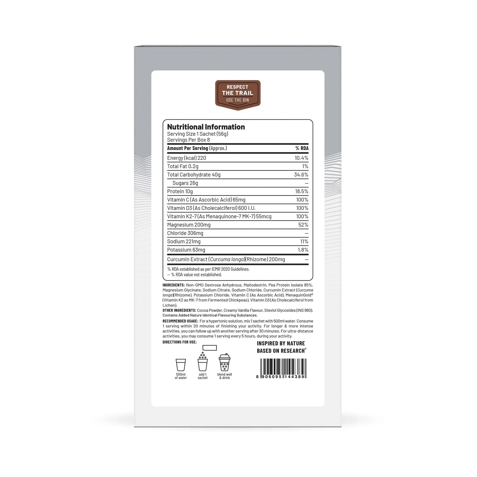 Unived Elite Recovery Mix 220 - D Byk Store