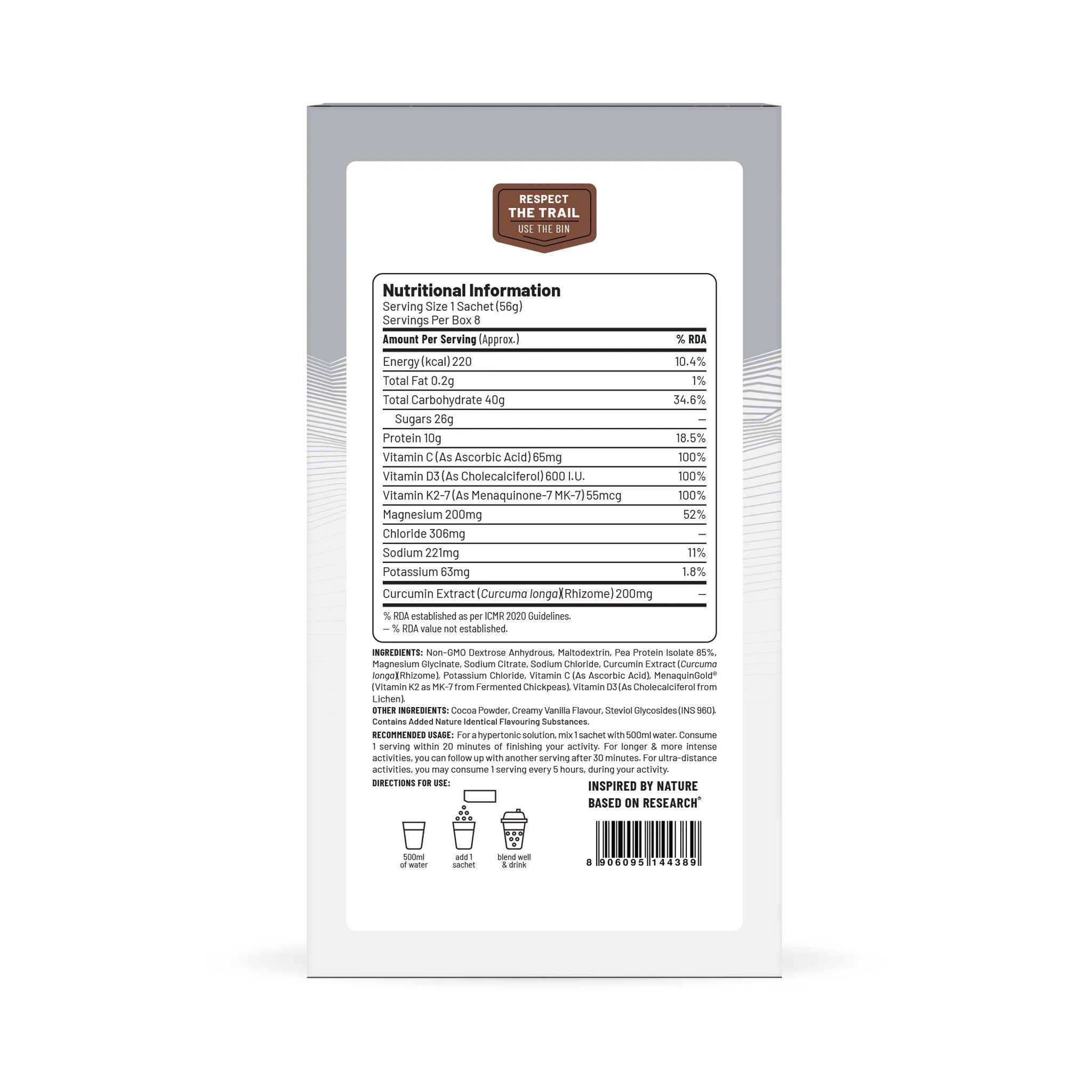Unived Elite Recovery Mix 220 - D Byk Store