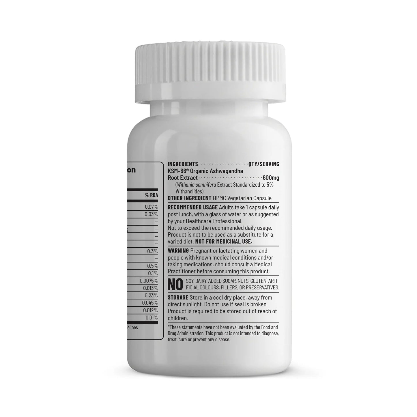 Unived KSM - 66 (Ashwagandha Root Extract) Capsules - D Byk Store