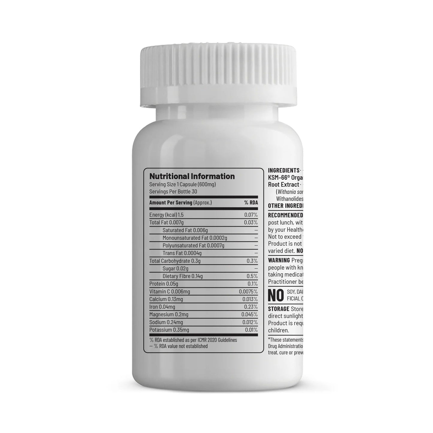 Unived KSM - 66 (Ashwagandha Root Extract) Capsules - D Byk Store