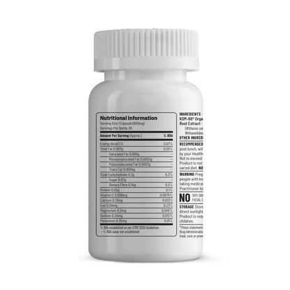 Unived KSM - 66 (Ashwagandha Root Extract) Capsules - D Byk Store