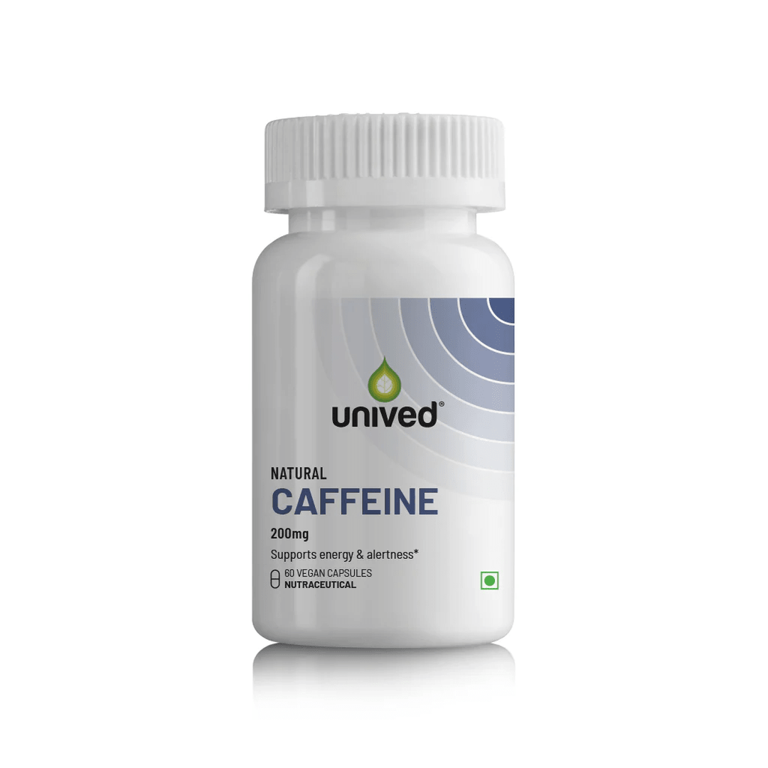 Unived Natural Caffeine Capsules - D Byk Store