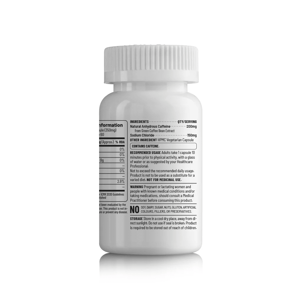 Unived Natural Caffeine Capsules - D Byk Store